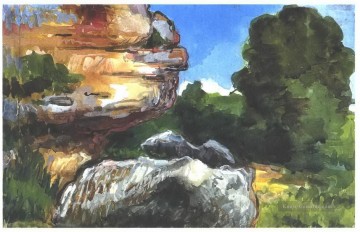  Cezanne Galerie - Felsen Paul Cezanne